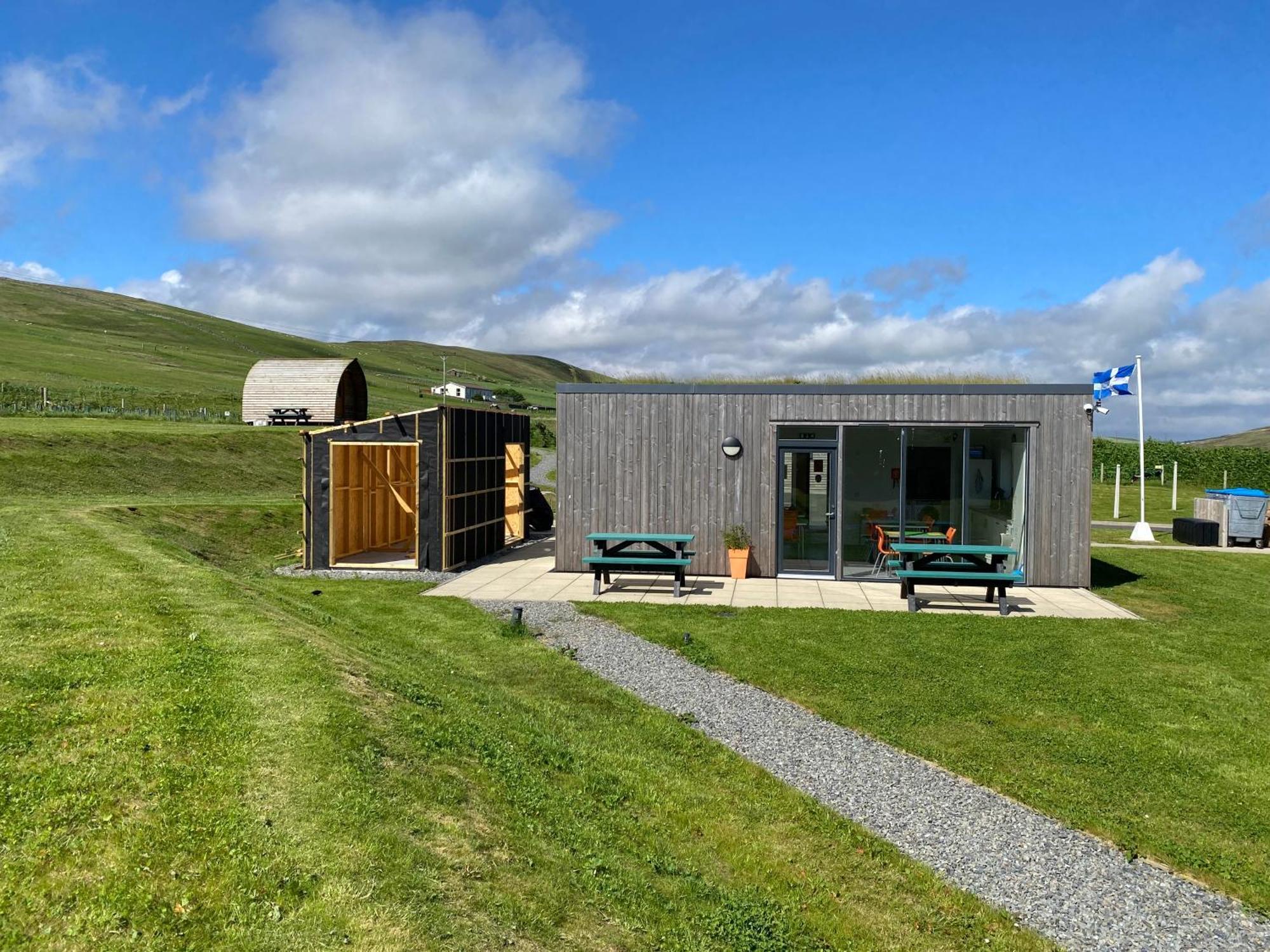 Scalloway Caravan Park Zewnętrze zdjęcie